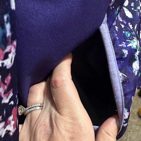 Girls Purple Free Country Coat - Picture 6 of 9